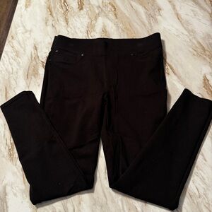 Seven7 Women's Classic Black Skinny Pants